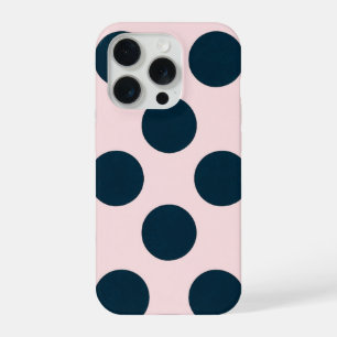 Motif minimaliste à pois noirs