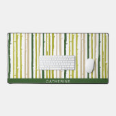 Motif minimaliste bambo vert (Clavier et souris)