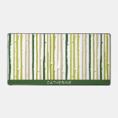 Motif minimaliste bambo vert (Recto)