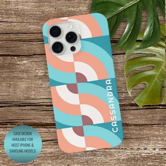 Motif Mod Mauve Mauve Taupe Retro