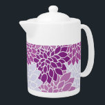 Motif moderne à fleurs violettes<br><div class="desc">Joli,  violet,  vintage motif de fleurs sur la décoration maison,  vaisselle et mobilier.</div>