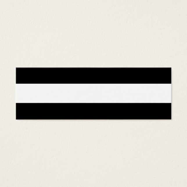 Motif moderne Black White Stripes (Devant)