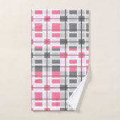 Motif moderne d'abrégé sur contemporain (Serviette à main)