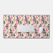 Motif moderne du milieu du siècle de l'âge atomiqu (Clavier et souris)