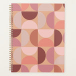 Motif moderne du milieu du siècle Peach Fuzz<br><div class="desc">Motif moderne du milieu du siècle - formes géométriques abstraites - motif minimaliste dans le fuzz de pêche - tons de terre neutres.</div>