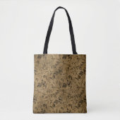 Motif moderne Grunge Leaf - Sac fourre-tout (Devant)