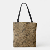 Motif moderne Grunge Leaf - Sac fourre-tout (Dos)