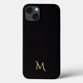 Motif moderne Monogram iPad Hard Coque (Verso)