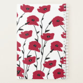 Motif moderne Monogram Poppies (Dos)