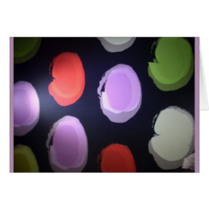 Motif moderne : Motif Polka coloré