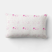 Motif moderne Pink Moon Stars Coussin (Verso)