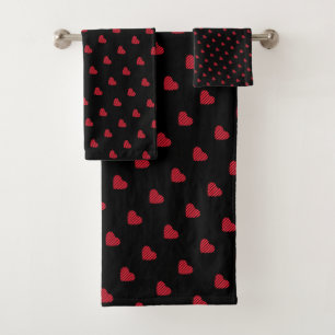 Motif moderne Urban Red Hearts