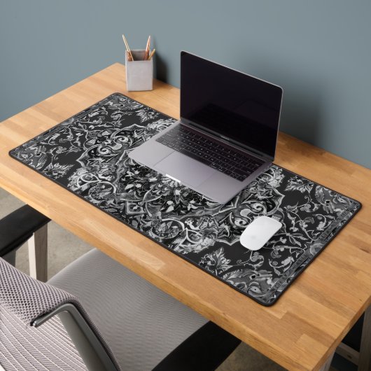 Motif monochromatique de tapis persan (Bureau 2)