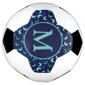 Motif Monogram Blue New Moon (Tourné)