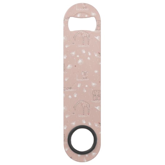 motif montrant les animaux mignons de jungle de (Devant)