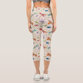 Motif Moth Capri Leggings (Verso)