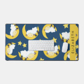 Motif mouton, Mouton dormant, Lune, Votre Nom (Clavier et souris)