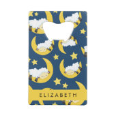 Motif mouton, Mouton dormant, Lune, Votre Nom (Dos)