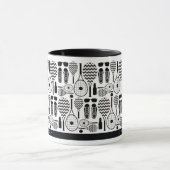 Motif Mug de l'équipement et des accessoires de te (Centre)