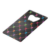 Motif multicolore avec des crânes (Devant Angle)
