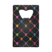 Motif multicolore avec des crânes (Dos)