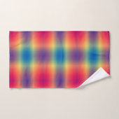 Motif multicolore brillant (Serviette à main)