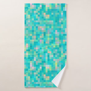 Motif multicolore Pixel Art