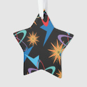 Motif multicolore rétro de l'ère spatiale (devant)