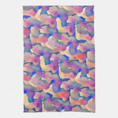 Motif multicolore - Serviette de cuisine (Vertical)