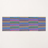 Motif multicolore sur tapis de yoga (Devant (Horizontal))