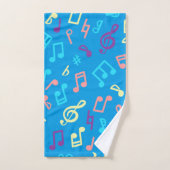 Motif musical (Serviette à main)