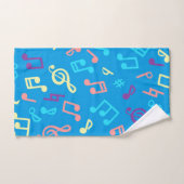 Motif musical (Serviette à main)