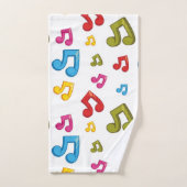 Motif musical (Serviette à main)