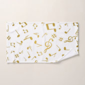 Motif musical (Serviette à main)