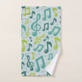 Motif musical (Serviette à main)