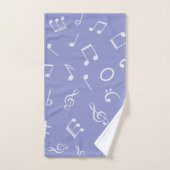 Motif musical (Serviette à main)