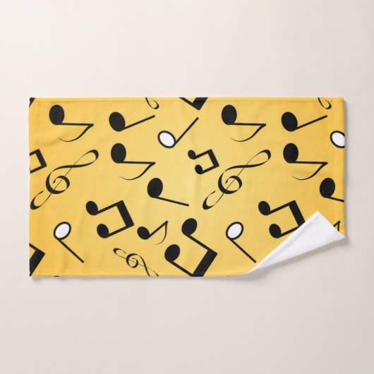 Motif musical (Serviette à main)