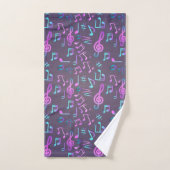 Motif musical (Serviette à main)