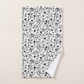 Motif musical (Serviette à main)