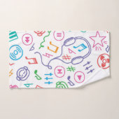 Motif musical (Serviette à main)