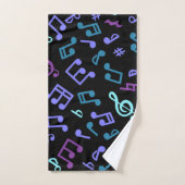 Motif musical (Serviette à main)