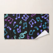 Motif musical (Serviette à main)