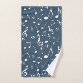 Motif musical (Serviette à main)