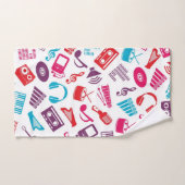 Motif musical (Serviette à main)