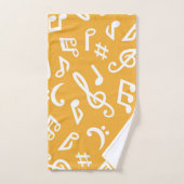 Motif musical (Serviette à main)