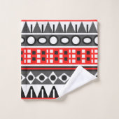 Motif natif Aztec (Gant de toilette)