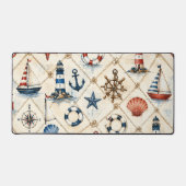 Motif nautique côtier sans couture (Recto)