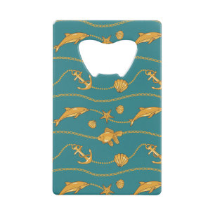 Motif nautique d'or