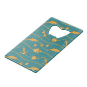 Motif nautique d'or (Devant Angle)