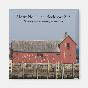 Motif No. 1 ~ Rockport MA Magneet